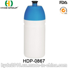 Bouteille d&#39;eau en plastique de sport de la vente chaude 500ml PE (HDP-0867)